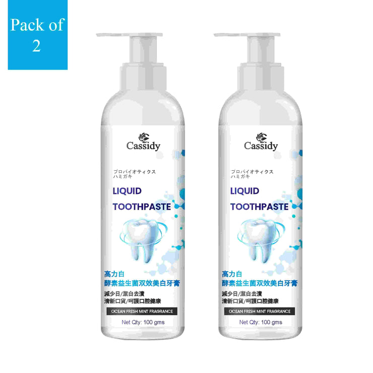 Cassidy Liquid Toothpaste 200gm Pack of 2