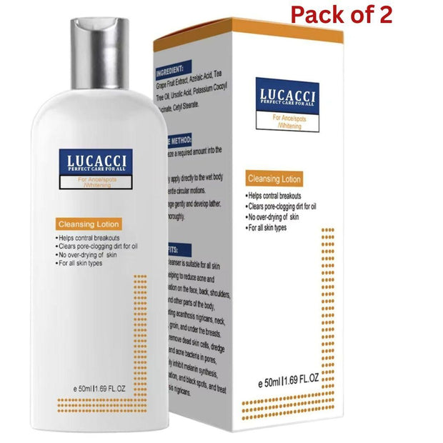 Lucacci For Accne Spot Cleansing Lotion 50Ml (Pack of 2)