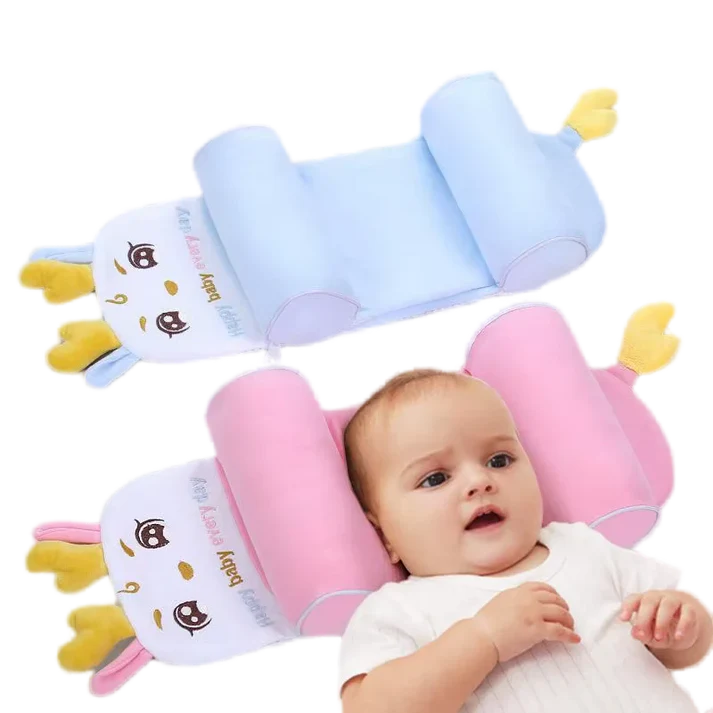 🪶Soft & Comfortable Baby Head Shaping Pillow - Ergonomic 360° Head & Neck Support🤱🏻