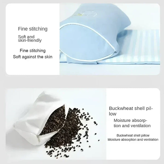 🪶Soft & Comfortable Baby Head Shaping Pillow - Ergonomic 360° Head & Neck Support🤱🏻